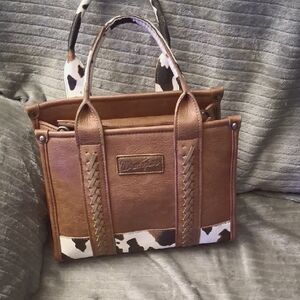 Montanna West  Wrangler Cowhide Handbag